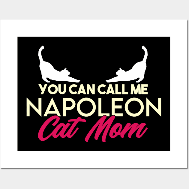 Napoleon cat breed mama. Perfect present for mother dad friend him or her Wall Art by SerenityByAlex